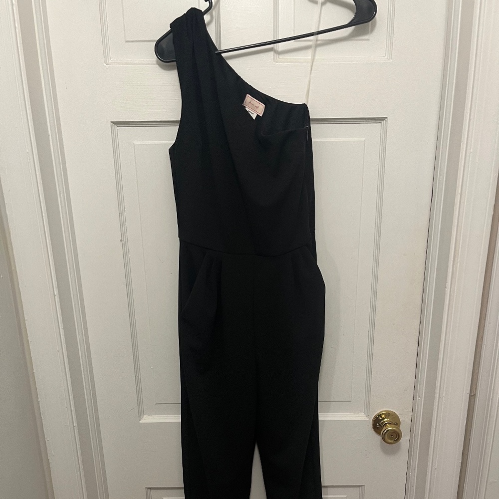 Black Love..Ady One Shoulder Sleeveless Jumpsuit Size Medium